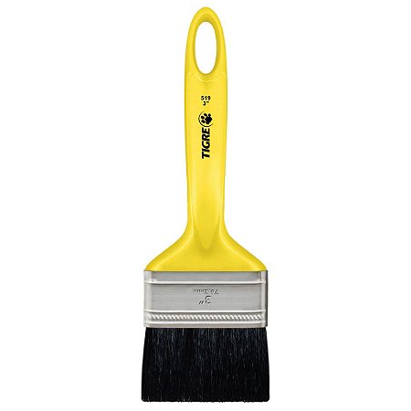 Trincha Média Filamento Sintético Preto 519 3" 60500012 Tigre