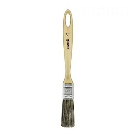 Trincha 573 para Pintura em Acrílica e Látex 3/4" Tigre