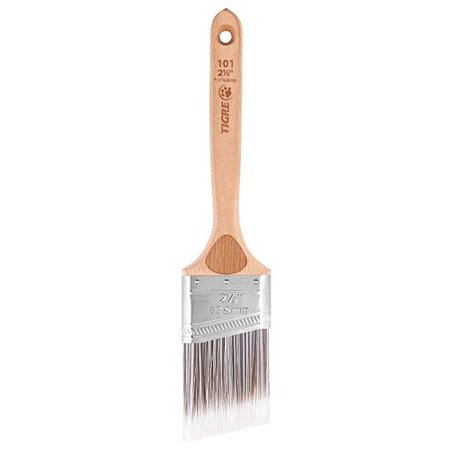 Trincha 101 2.1/2" Profissional Angular Sintético para Pintura 60101010 Tigre