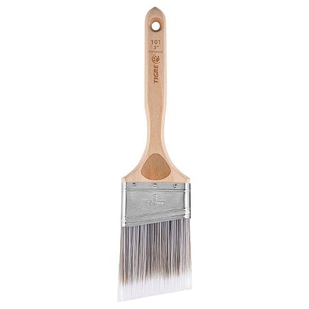 Trincha 101 3" Pro Angular para Pintura Tigre