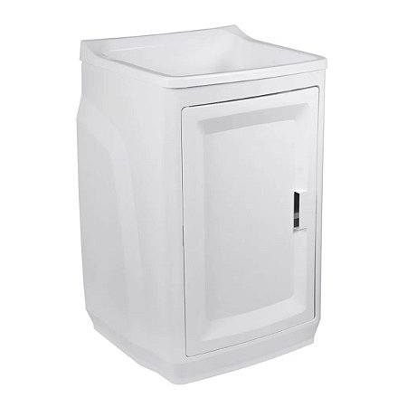 Gabinete com Tanque para Lavanderia GTQ0 Branco Astra
