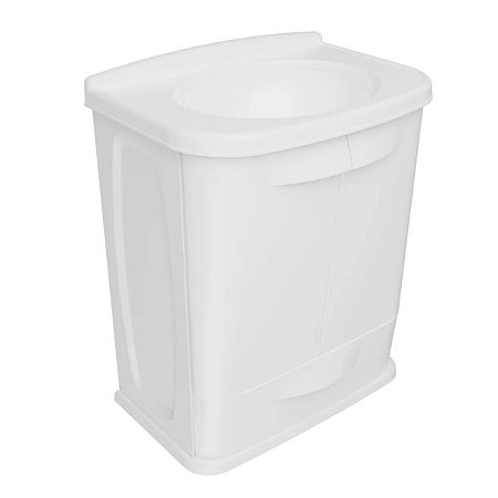 Gabinete para Banheiro com Lavatório GAB5 Branco Astra