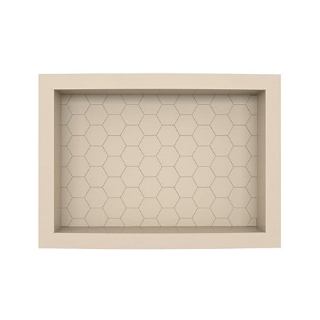 Nicho de Plástico Injetado 40x27 Bege Cozimax