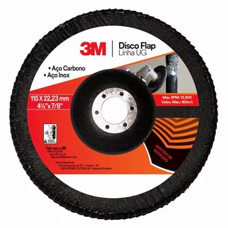 Disco Flap para Uso Geral 178MM 3M
