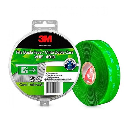 Fita Dupla Face Uso Externo 19mm x 5m com Estojo 3M