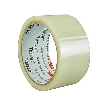 Fita para Embalagem Tartan 45mm x 45m Transparente 3M