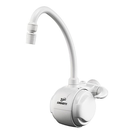 Torneira Elétrica Versátil para Parede 5500W x 220V Branca Lorenzetti