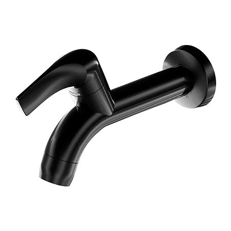 Torneira para Tanque/Jardim de Parede Fitt 1132 F61 Preta Lorenzetti