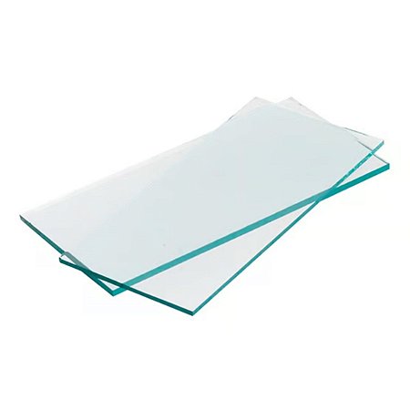 Vidro Incolor Retangular 51x108MM Carbografite