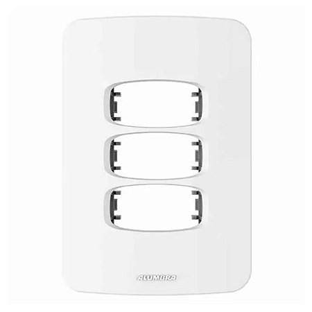 Placa 4x2 3 Módulos com Suporte 85302 Gracia Alumbra