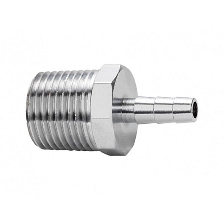 Adaptador para Filtro 1/4" x 1/2" Macho Cromado 310118 Blukit