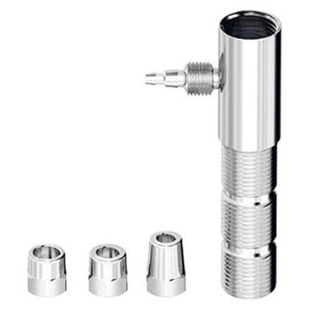 Adaptador para Filtro Cromado Parede 3 EM 1  1/2 Saida 1/4/1/8  310113 Blukit