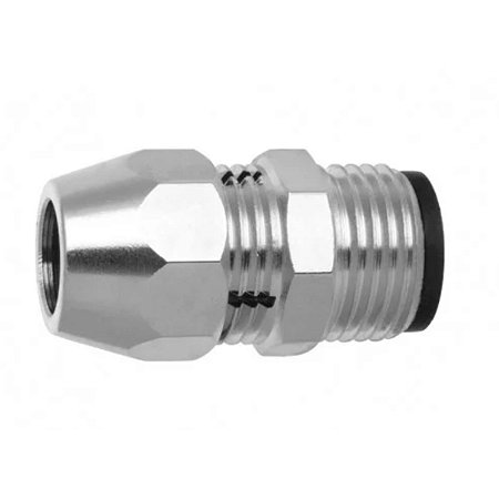 Adaptadorpara Instalação de Gàs sem Acabamento 1/2X3/8 180106 Blukit
