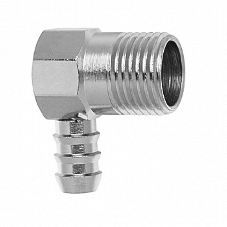 Adaptador Vertical para Instalação de Gás Macho Niquelado 1/2X3/8 180102 Blukit