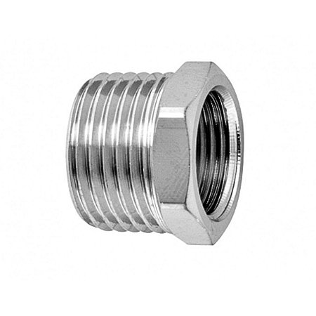 Bucha de Redução 1/2X3/8 310202 Cromado Blukit
