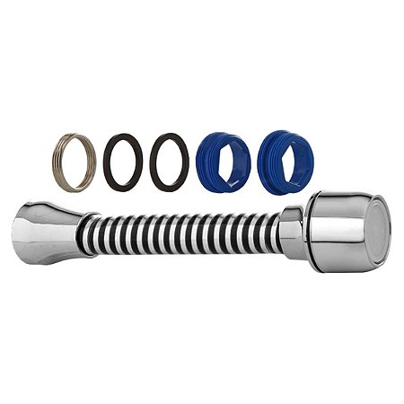 Extensor Cromado para Torneira com Roscas 90mm Blukit