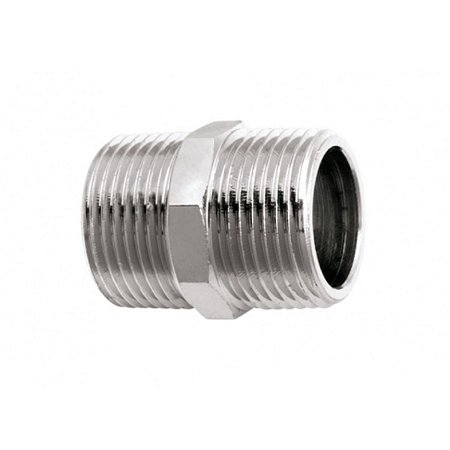 Niplo Duplo 3/4 Cromado Blukit