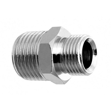 Niple de Redução Padrão Filtro Multi Filtro 1/2 x 3/8 Cromado Blukit