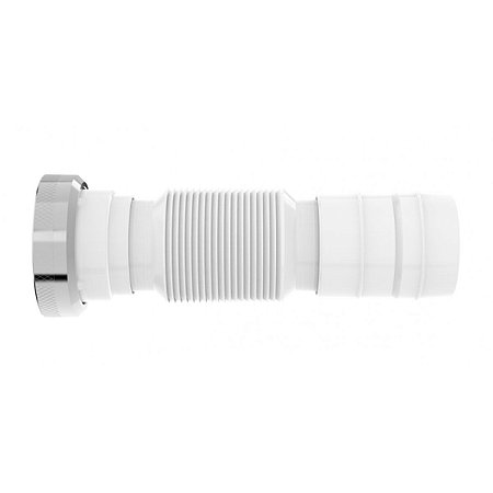Sifão Tubo Extensivo para Ligação de Válvula de Descarga Branco 1.1/2 030120 Blukit