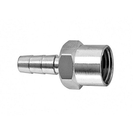 Adaptador para Filtro 1/4" x 1/4" Fêmea Cromado 310107 Blukit