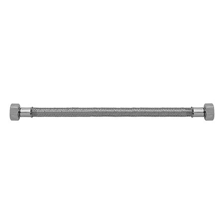 Ligação Flexível para Água Inox FXF 1/2" x 0,40M 250221 Blukit