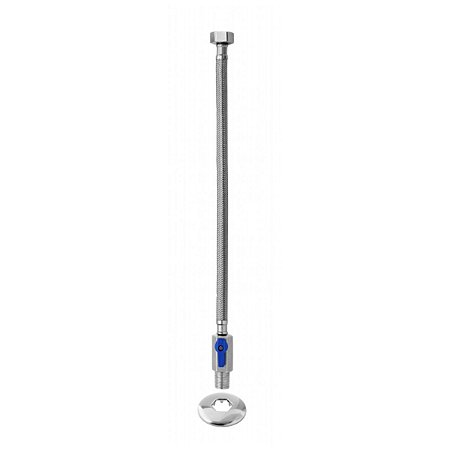 Ligação Flexível para Água MXF 1/2X1,20M 250151 Inox Blukit
