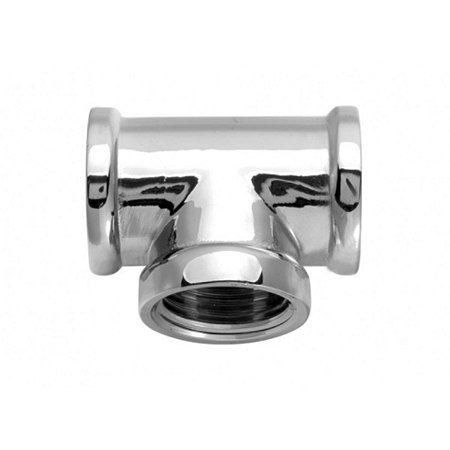 Te de 90° Rosca Fêmea 1/2 170231 Cromado Blukit