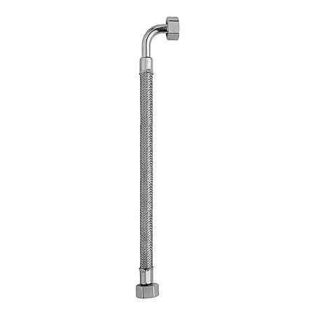 Ligação Flexível para Água com Curva de 90° e Maior Vazão FXF 3/4X3/4 1,5M 250903 Inox Blukit