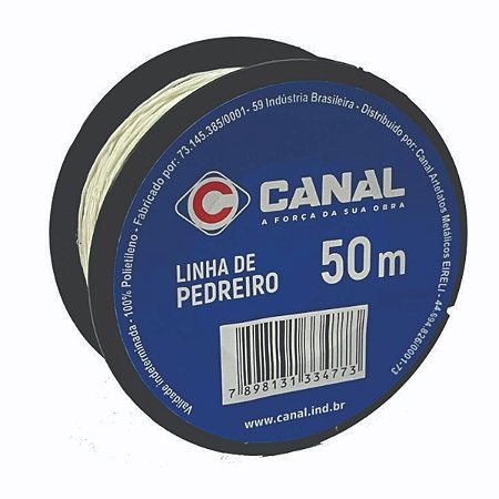 Linha Para Pedreiro 50m L50 Canal