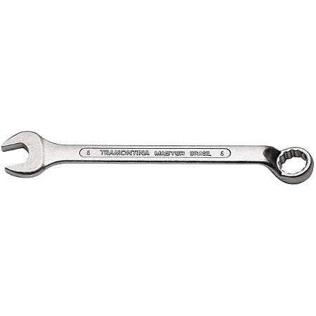 Chave Combinada 6MM com Pescoço Aço Cromado 42246106 Master Tramontina