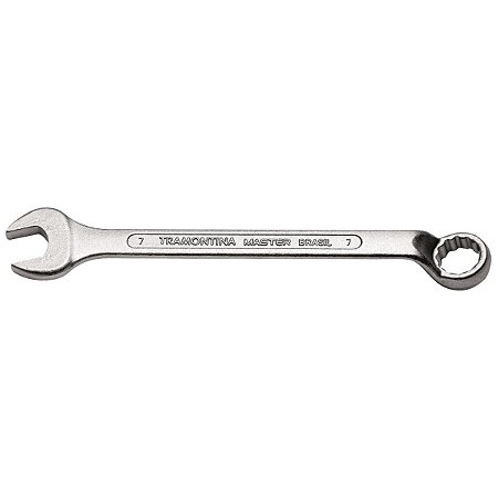 Chave Combinada 7MM com Pescoço Aço Cromado 42246107 Master Tramontina