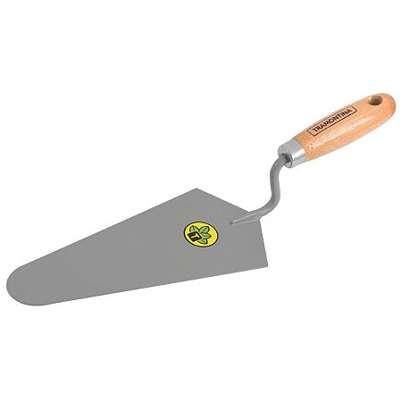 Colher de Pedreiro 10" Aço com Cabo de Madeira 77350105 Tramontina