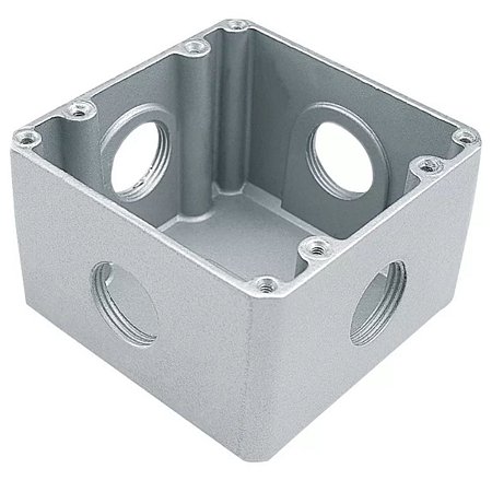 Caixa 4x4 1/2" Alta de Piso para Condulete 56120001 Tramontina