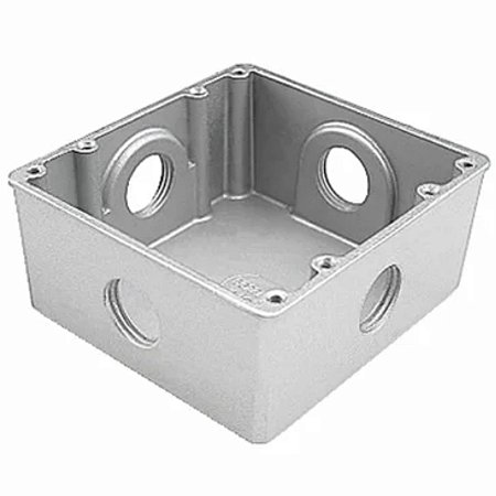 Caixa 4x4 1" Baixa de Piso para Condulete 56120023 Tramontina