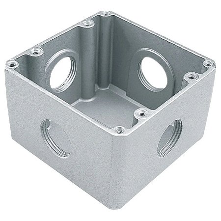 Caixa 4x4 Baixa e Fechada para Piso 56120020 Tramontina