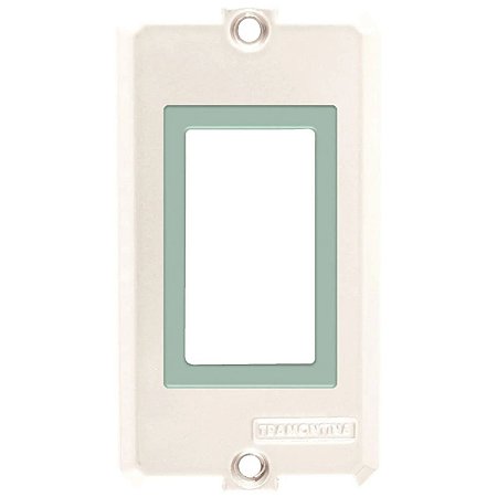 Tampa 1/2" 3/4" 1 Posto para Condulete Modular 56117040 Tramontina