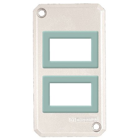 Tampa 1" 2 Postos para Condulete Modular Horizontal 56117047 Tramontina