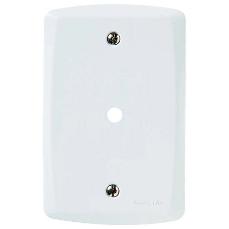 Placa 4x2 1 Furo 9MM Lux² Branca 57105/002 Tramontina