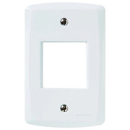 Placa 4x2 2 Postos Juntos Lux² Branca 57105/005 Tramontina