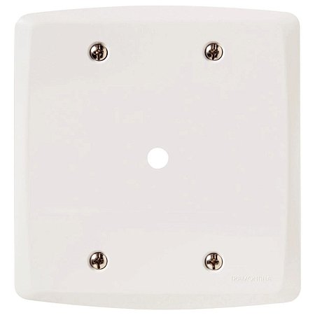 Placa 4x4 com 1 Furo 9,5MM Lux² Branca 57105/022 Tramontina