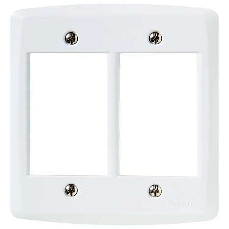 Placa 4x4 6 Postos Lux² Branca 57105/031 Tramontina