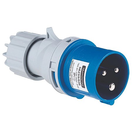 Plugue Móvel Industrial 2P+T 16A 220-250Vca 6H Tramontina