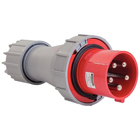 Plugue Móvel Industrial 3P+N+T 125A 380-415Vca 6H Tramontina