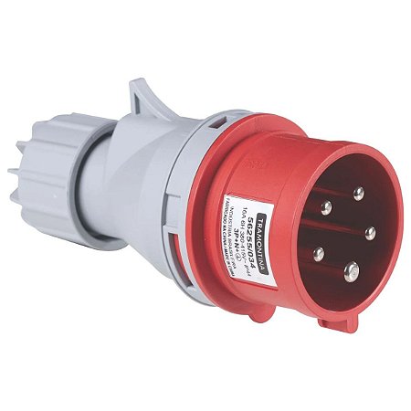Plugue Móvel Industrial 3P+N+T 16A 380-415Vca 6H Tramontina