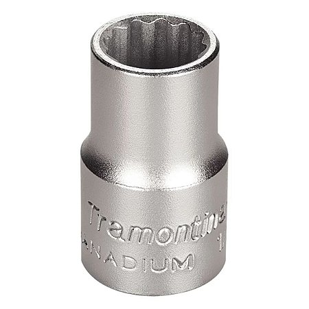 Soquete Estriado 13MM com Encaixe 1/2" 44833/113 Tramontina
