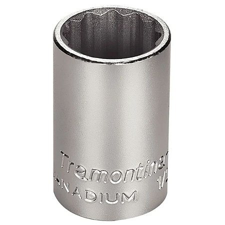 Soquete Estriado 18MM com Encaixe 1/2" 44833/118 Tramontina