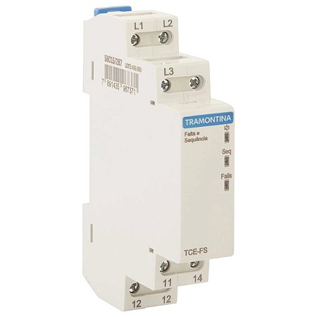 Relé de Monitoramento de Tensão 208-480V AC 8 A AC-1 ou 2A AC-15 58015/287 Tramontina