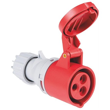 Tomada de Acoplamento Industrial 2P+T 16 A 380-415Vca 9H Tramontina