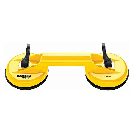Ventosa Dupla ABS para Vidro 100KG Tramontina