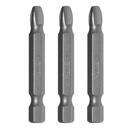 Kit Pontas Bits 50MM PH3 3 Peças B-25236 Makita
